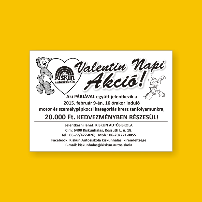 Valentin napi akció - Kiskunhalas